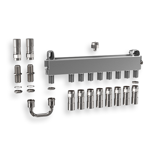KIT 8W F SPLITTER F/ CC4/CC6/CC8 PANNEL